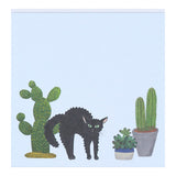 Notizblock - Greeting Life - Kahoko Sodeyama - Square Memo - Cat