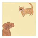 Notizblock - Greeting Life - Kahoko Sodeyama - Square Memo - Cat