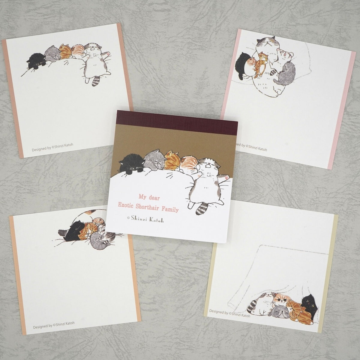 Notizblock - Shinzi Katoh - Memo Pad - My Dear Cats