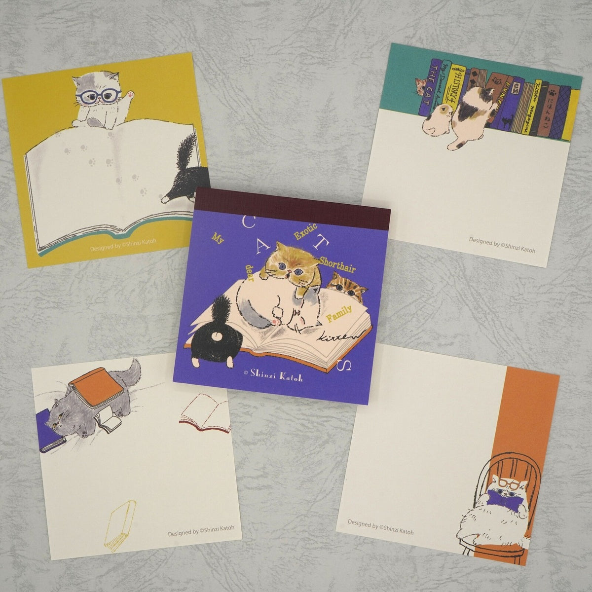 Notizblock - Shinzi Katoh - Memo Pad - My Dear Cats