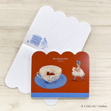 Notizblock - Rei Kurahashi - Die-cut Memo - Afternoon Tea