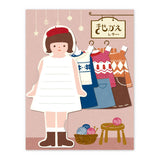Mini-Brief - Mizutama - Ankleidepuppe Winter