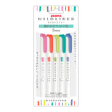 Marker - ZEBRA - Mildliner Highlighter - 5 Color Set