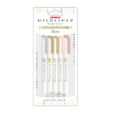 Marker - ZEBRA - Mildliner Highlighter - 5 Color Set
