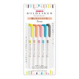 Marker - ZEBRA - Mildliner Highlighter - 5 Color Set
