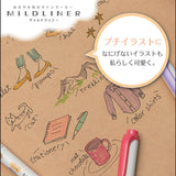 Marker - ZEBRA - Mildliner Highlighter - 5 Color Set