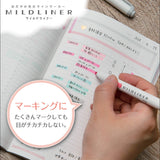 Marker - ZEBRA - Mildliner Highlighter - 5 Color Set