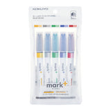 Marker - mark+  Zwei-Farbton-Highlighter - Two Tone Marker - Set