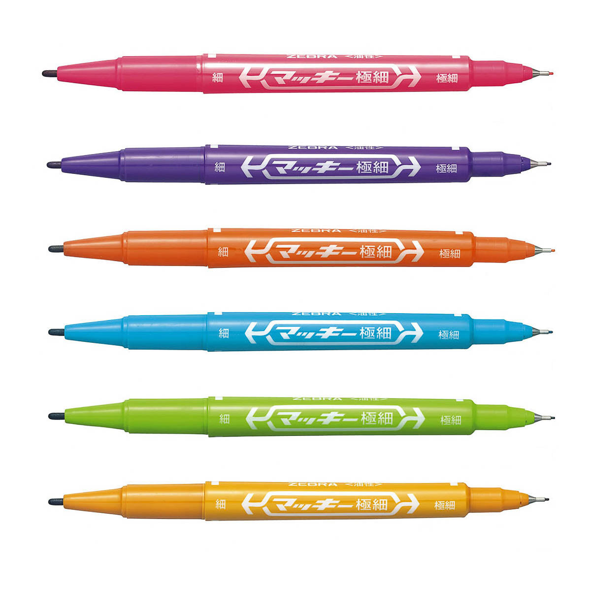 Marker - ZEBRA - Mackie - Oil-based - Extra Fine - Einzelstift