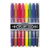 Marker - ZEBRA - Mackie - Extra Fine - Color Set