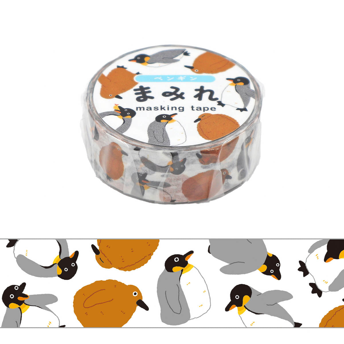 Masking Roll Sticker - WORLD CRAFT - Mamire - Cute Animals