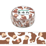 Masking Roll Sticker - WORLD CRAFT - Mamire - Cute Animals