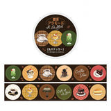Masking Roll Sticker - Round Stickers