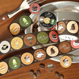 Masking Roll Sticker - Round Stickers