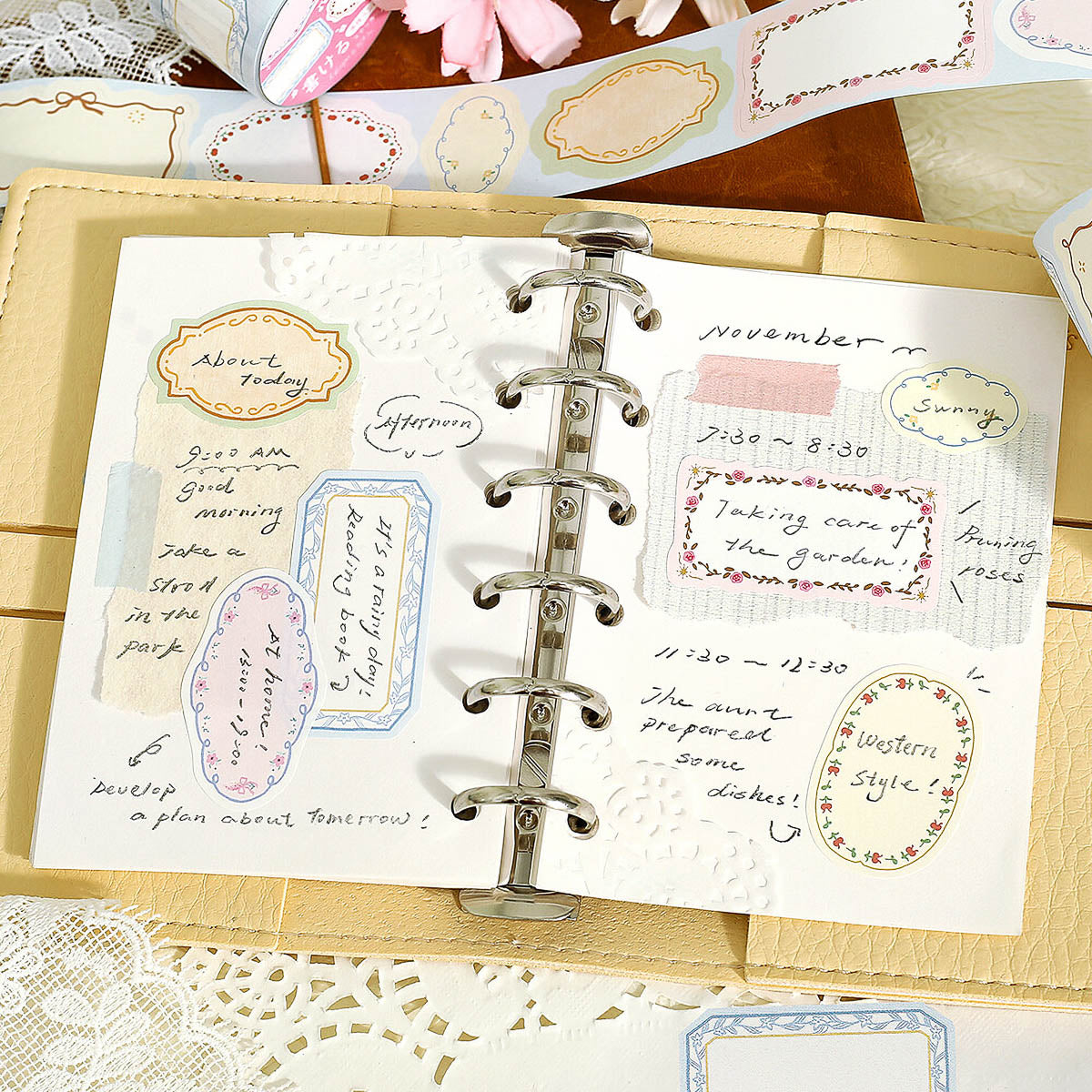 Masking Roll Sticker - Writable Stickers