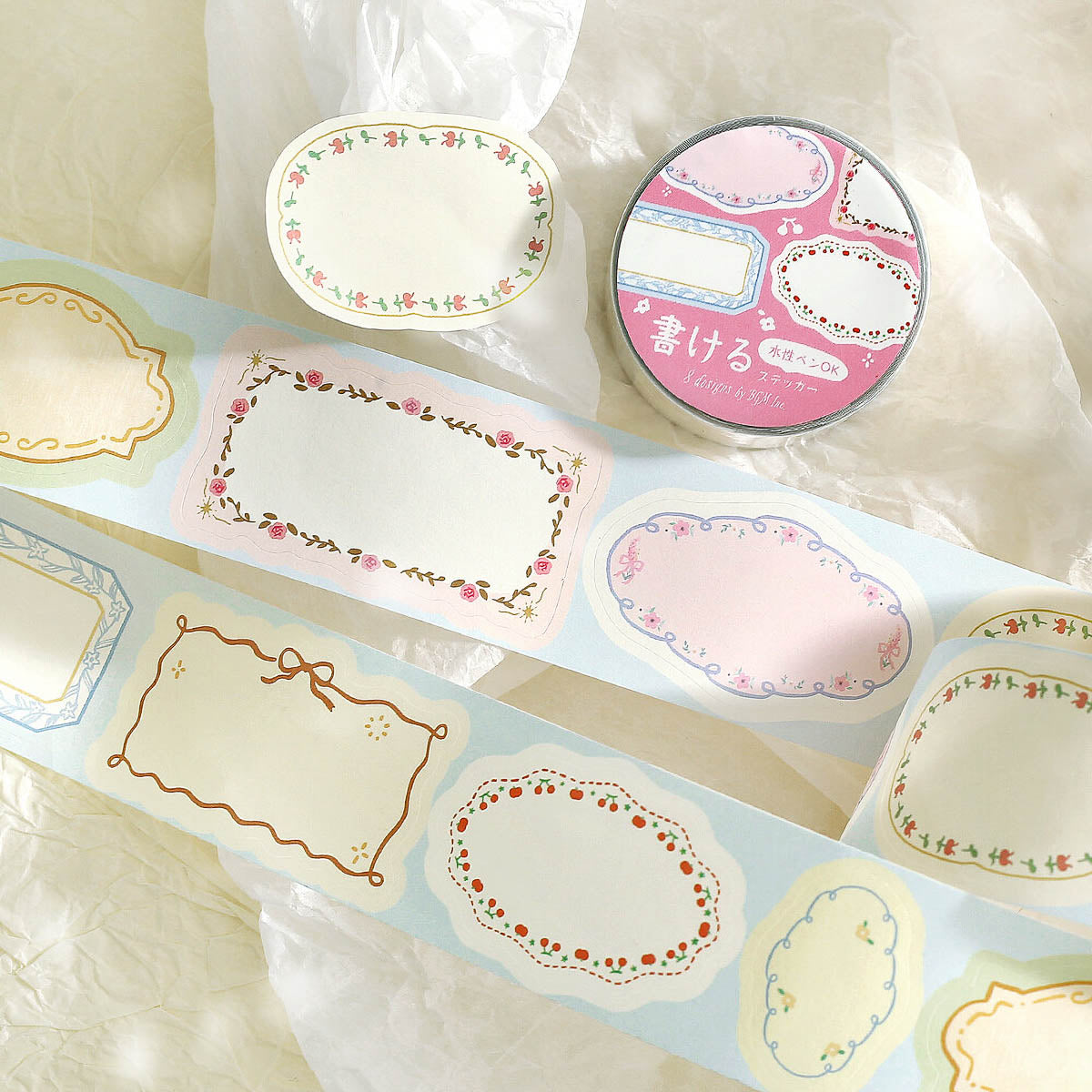 Masking Roll Sticker - Writable Stickers