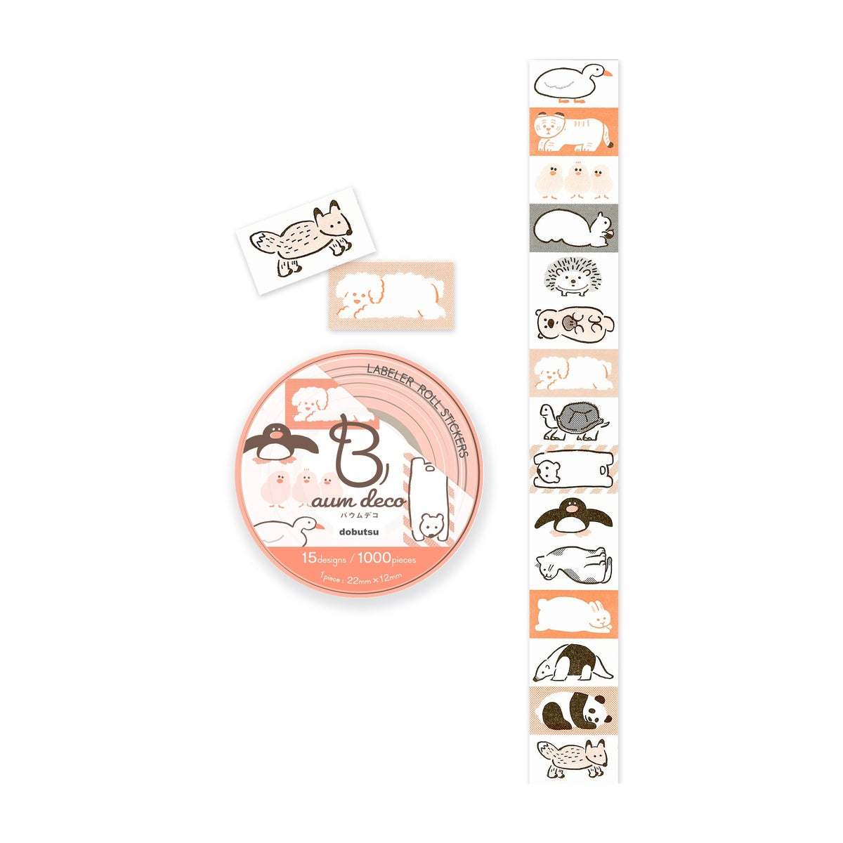 Roll Sticker - Baum deco