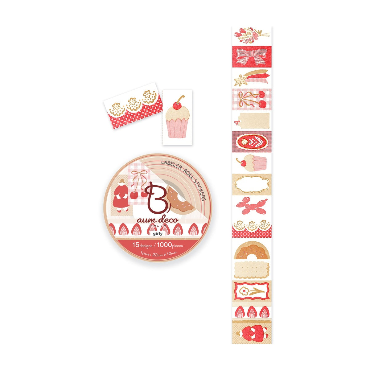 Roll Sticker - Baum deco