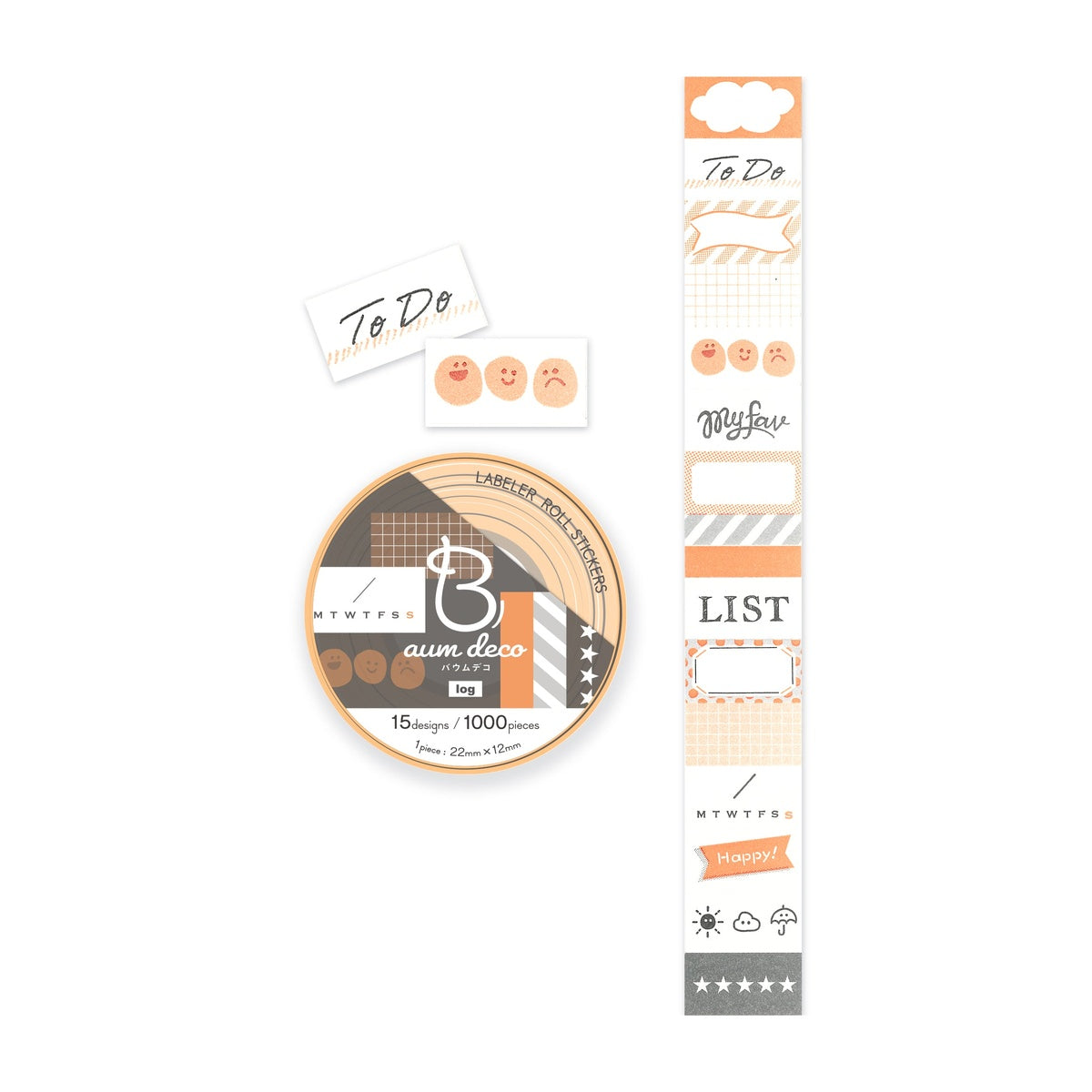 Roll Sticker - Baum deco