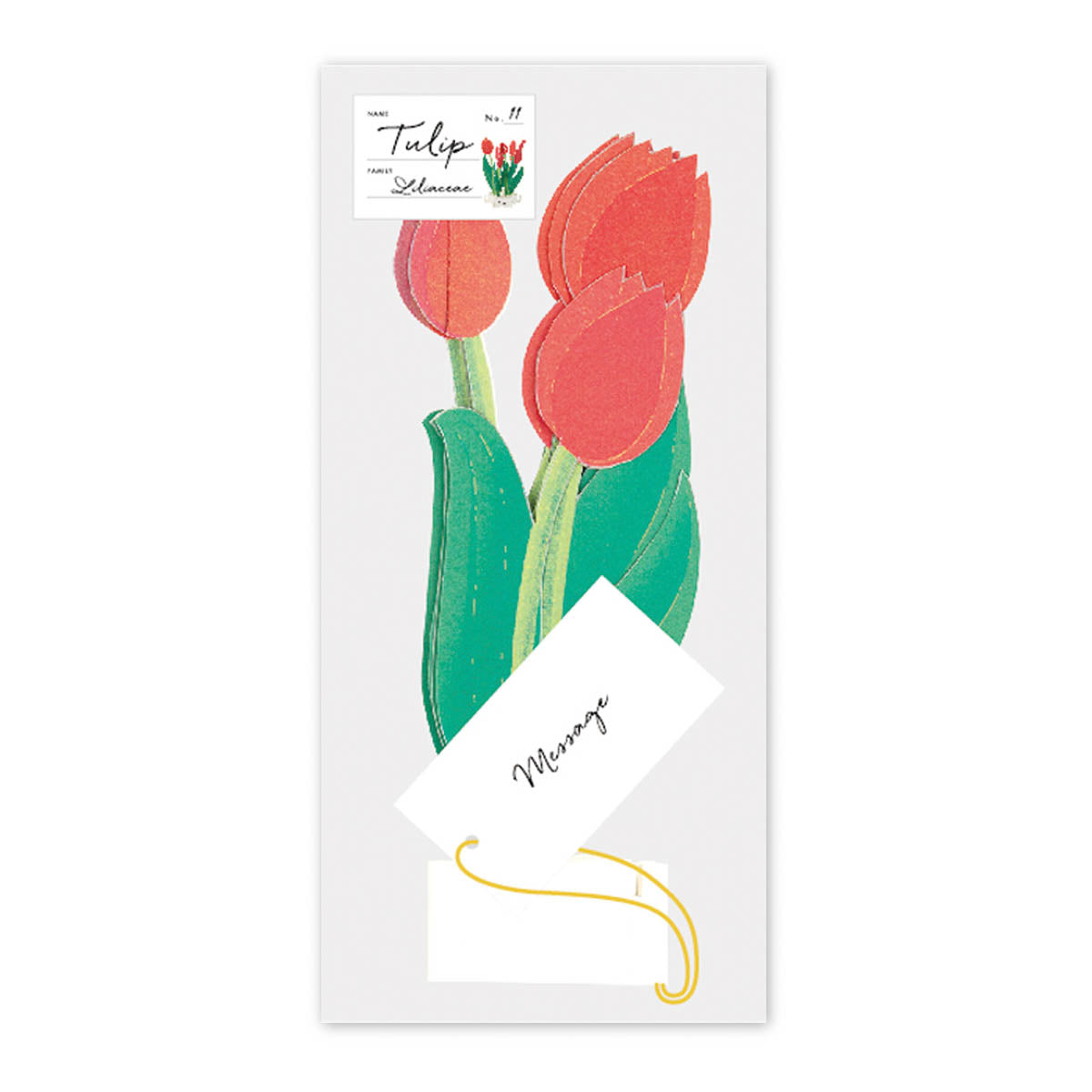 Message Card - Blumenstrauß - Groß