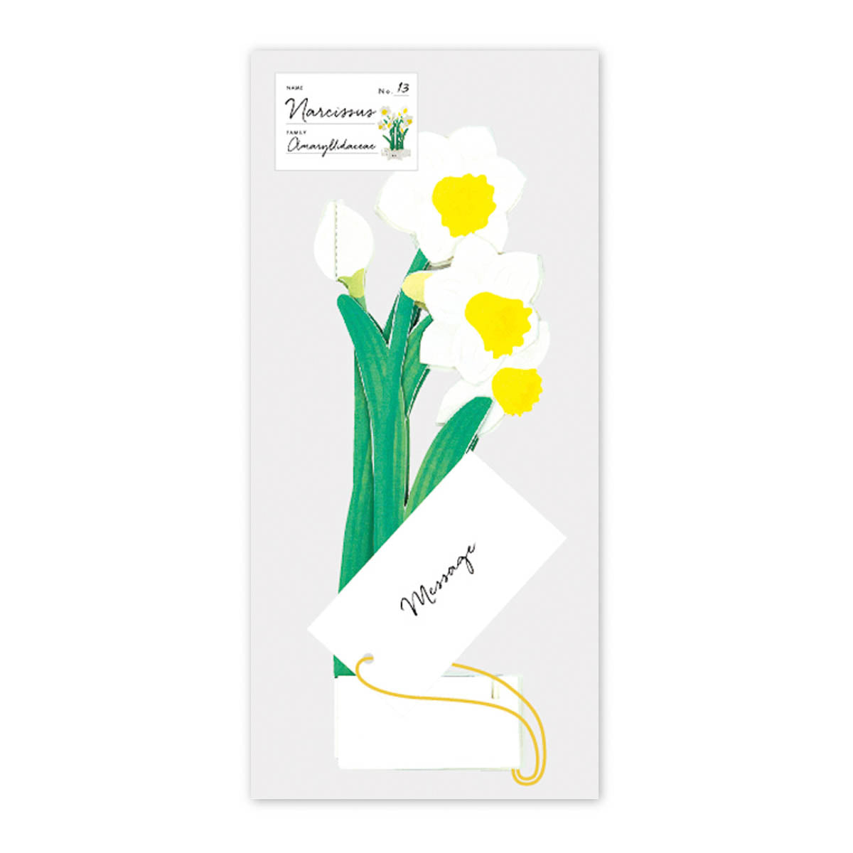 Message Card - Blumenstrauß - Groß