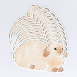 Message Card - Fluffy Animals