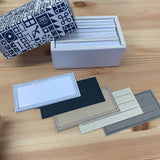 Message Card - Letterpress Box