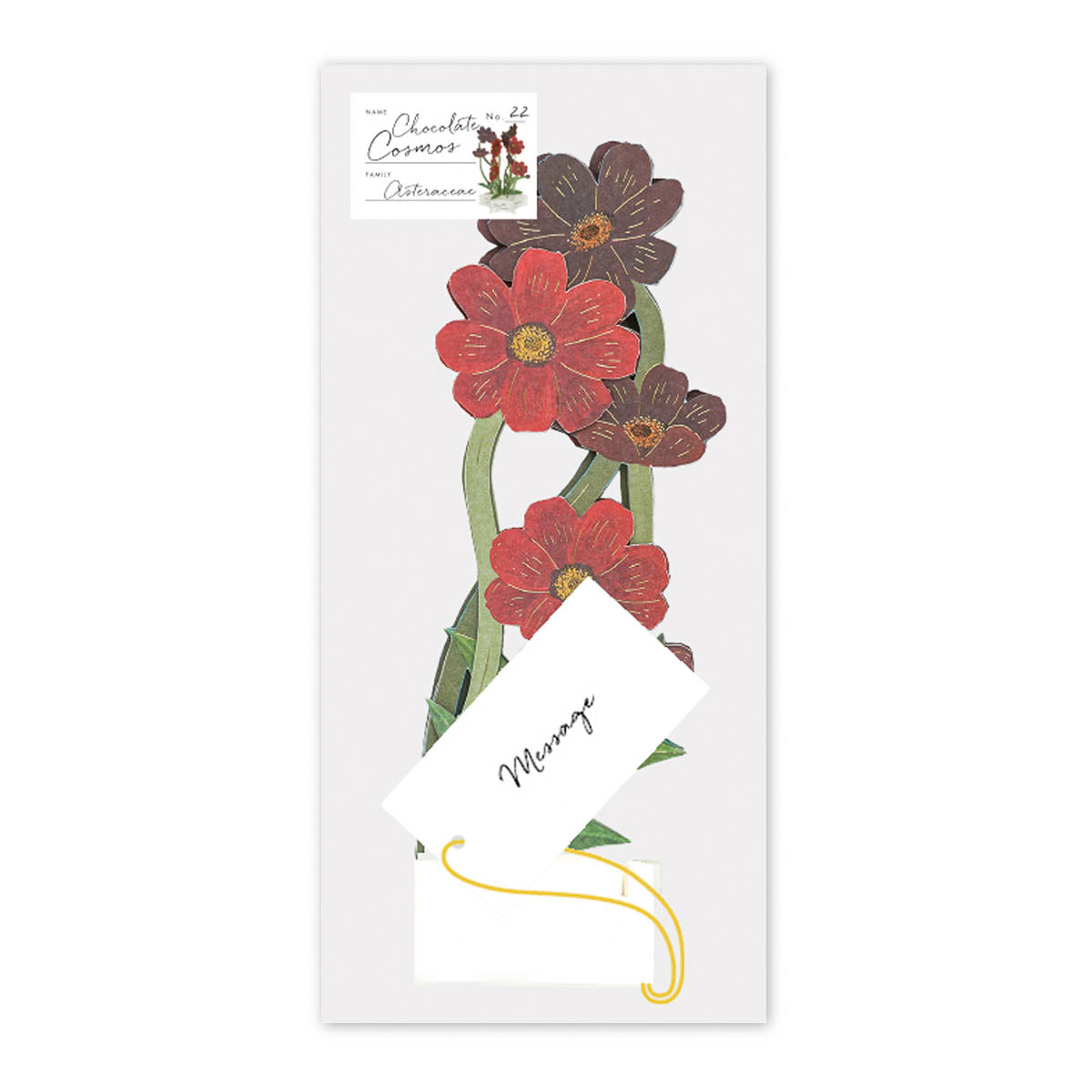 Message Card - Blumenstrauß - Groß