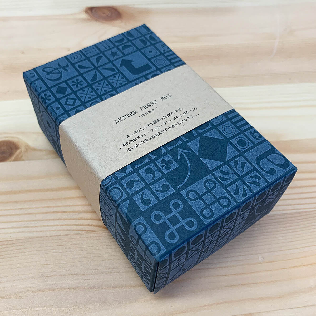 Message Card - Letterpress Box