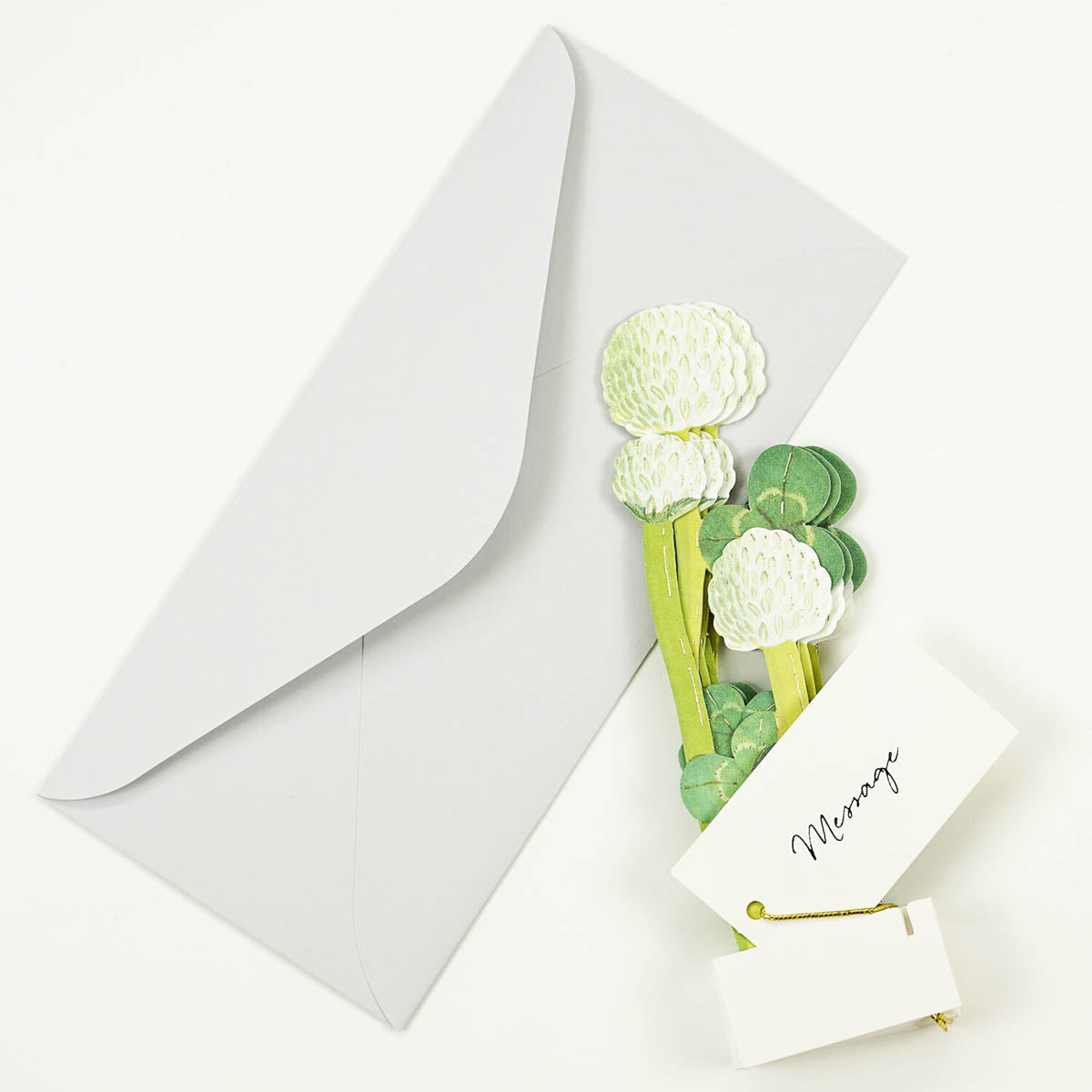 Message Card - Blumenstrauß - klein