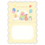 Message Card - Mini Card - Happy Birthday - Animals