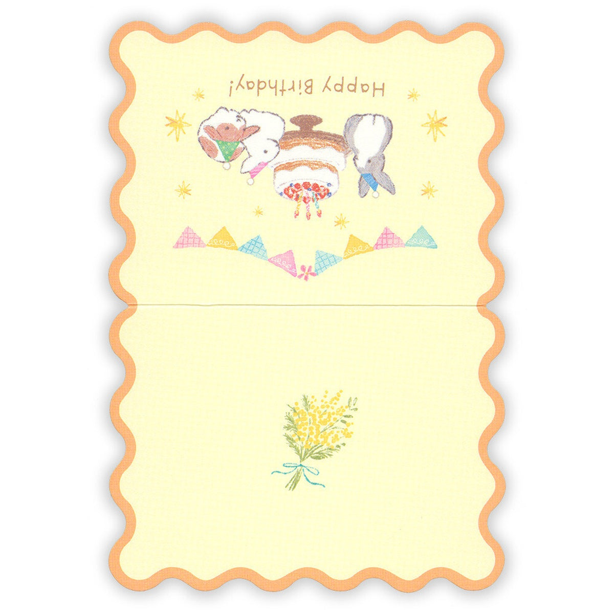 Message Card - Mini Card - Happy Birthday - Animals