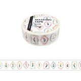 Masking Tape - Basic - Serie 1 - Blumen und Karos
