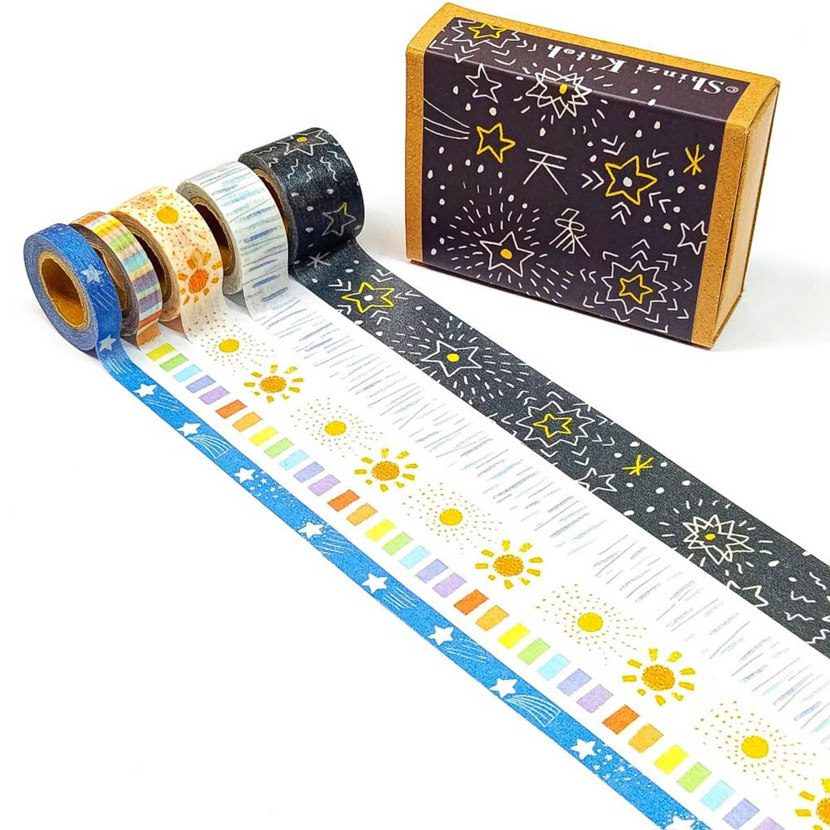 Masking Tape - Mini Masking Tape Set - 5 Muster