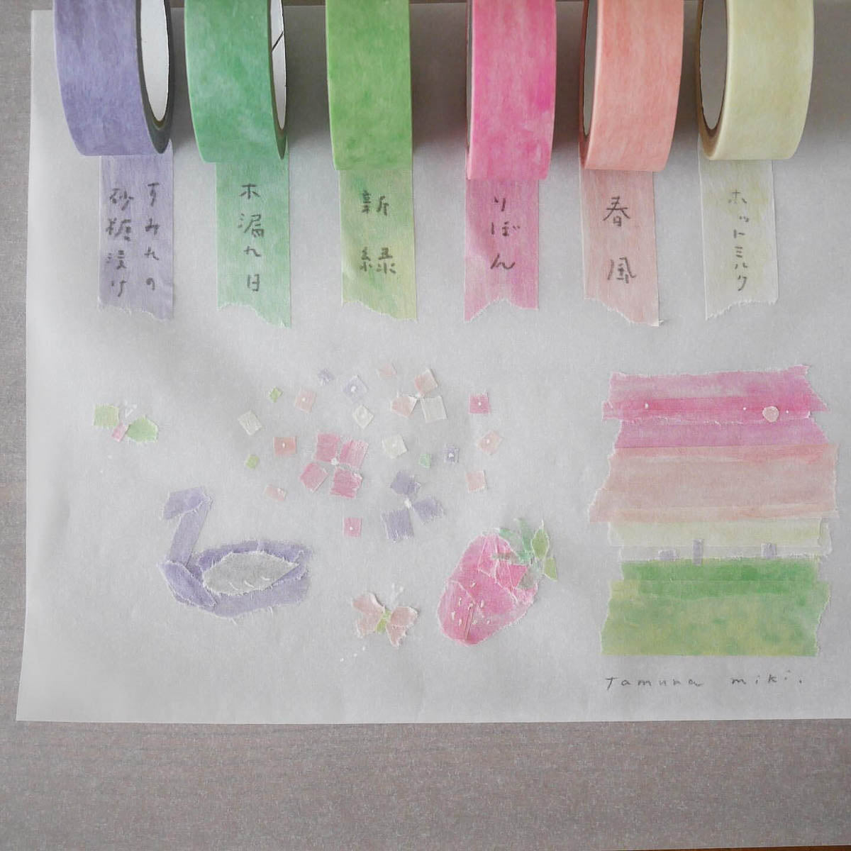 Masking Tape - Miki Tamura - Color Set