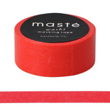 Masking Tape - masté - Basic - COLORFULLY COLORFUL - PLAIN