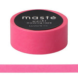 Masking Tape - masté - Basic - COLORFULLY COLORFUL - PLAIN