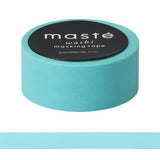 Masking Tape - masté - Basic - COLORFULLY COLORFUL - PLAIN