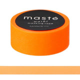 Masking Tape - masté - Basic - VISIBLE NEON - PLAIN
