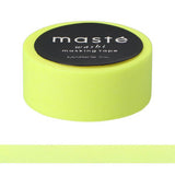 Masking Tape - masté - Basic - VISIBLE NEON - PLAIN