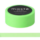 Masking Tape - masté - Basic - VISIBLE NEON - PLAIN