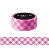 Masking Tape - masté - Basic - VISIBLE NEON - PATTERN