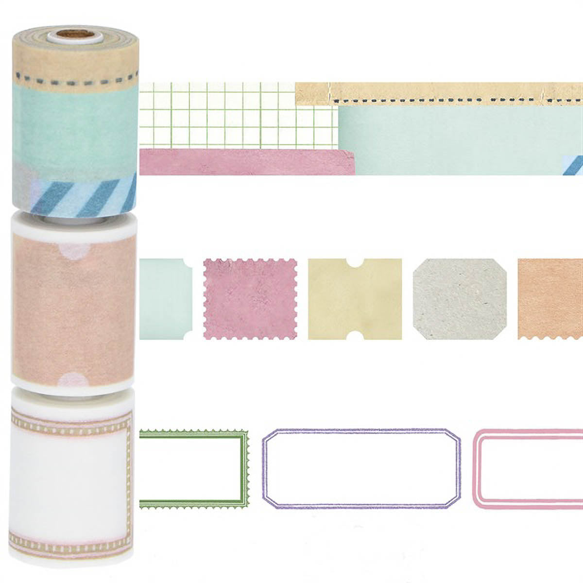Masking Tape - masté - Planner Decoration - Titles - No Dates
