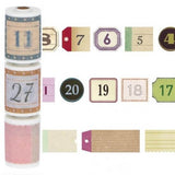 Masking Tape - masté - Planner Decoration - Titles - With Dates