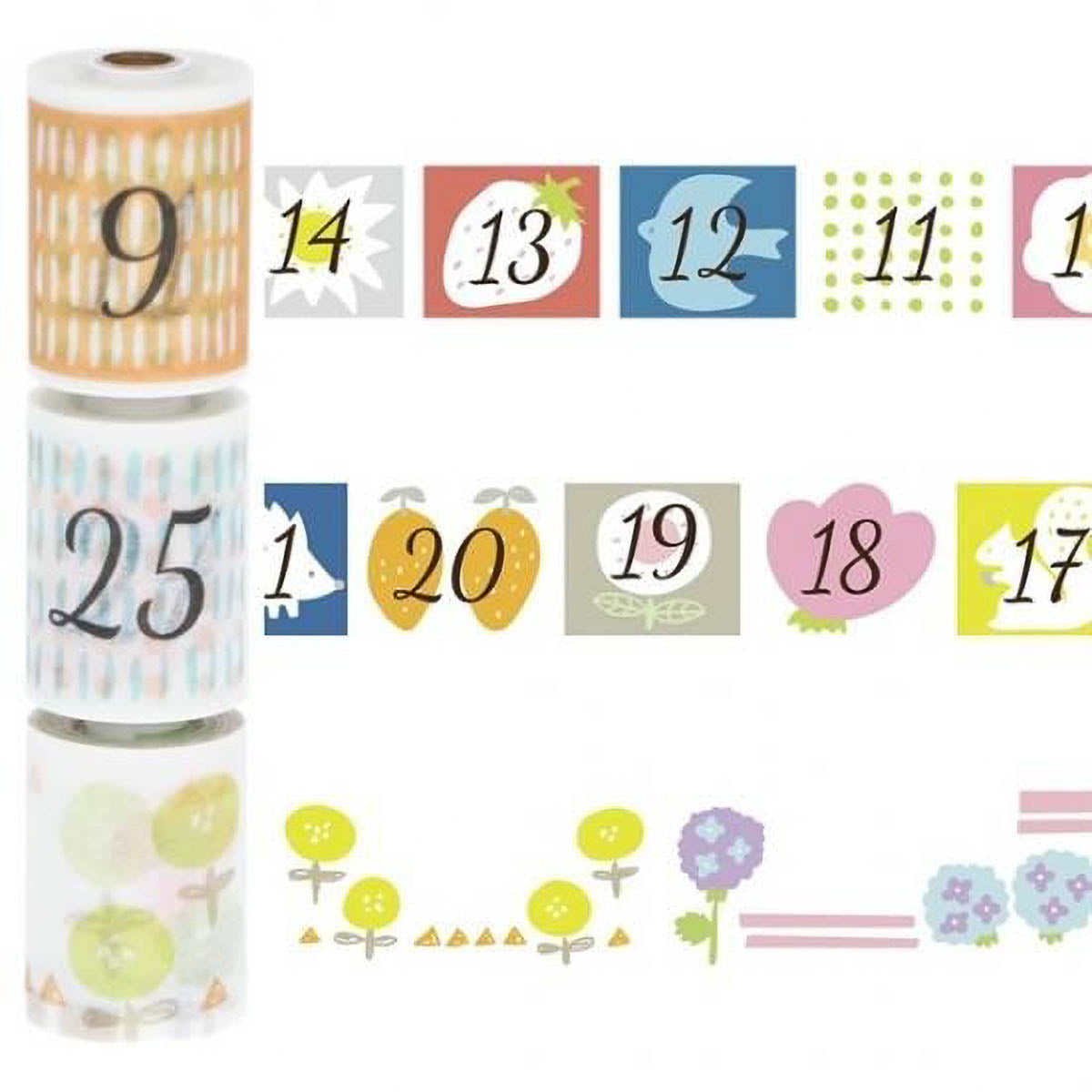 Masking Tape - masté - Planner Decoration - Titles - With Dates