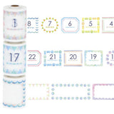 Masking Tape - masté - Planner Decoration - Titles - With Dates