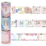 Masking Tape - masté - Planner Decoration - Titles - With Dates