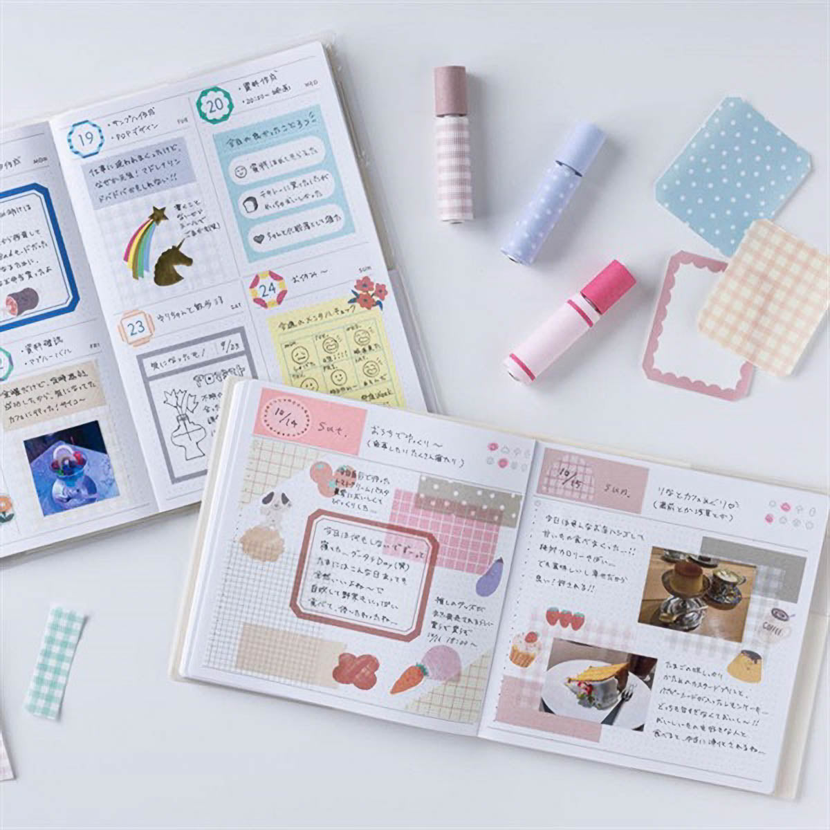 Masking Tape - masté - Planner Decoration - Notes - Gingham Check