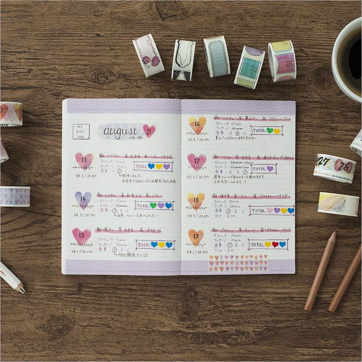 Masking Tape - masté - Journal Decoration - Title Frames