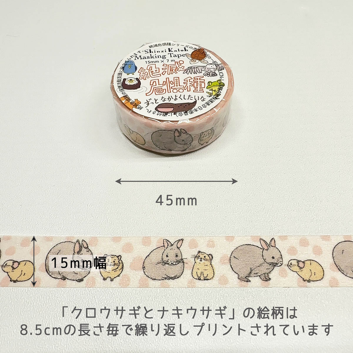 Masking Tape - Shinzi Katoh - Endangered Species